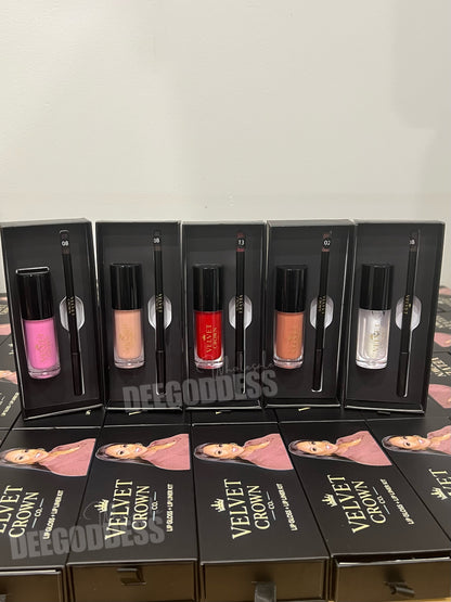 50 Sets Private Label Lip Gloss + Lip Liner Kit