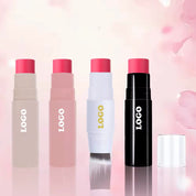 50pcs Private Label Creamy Blush Sticks With Brush
