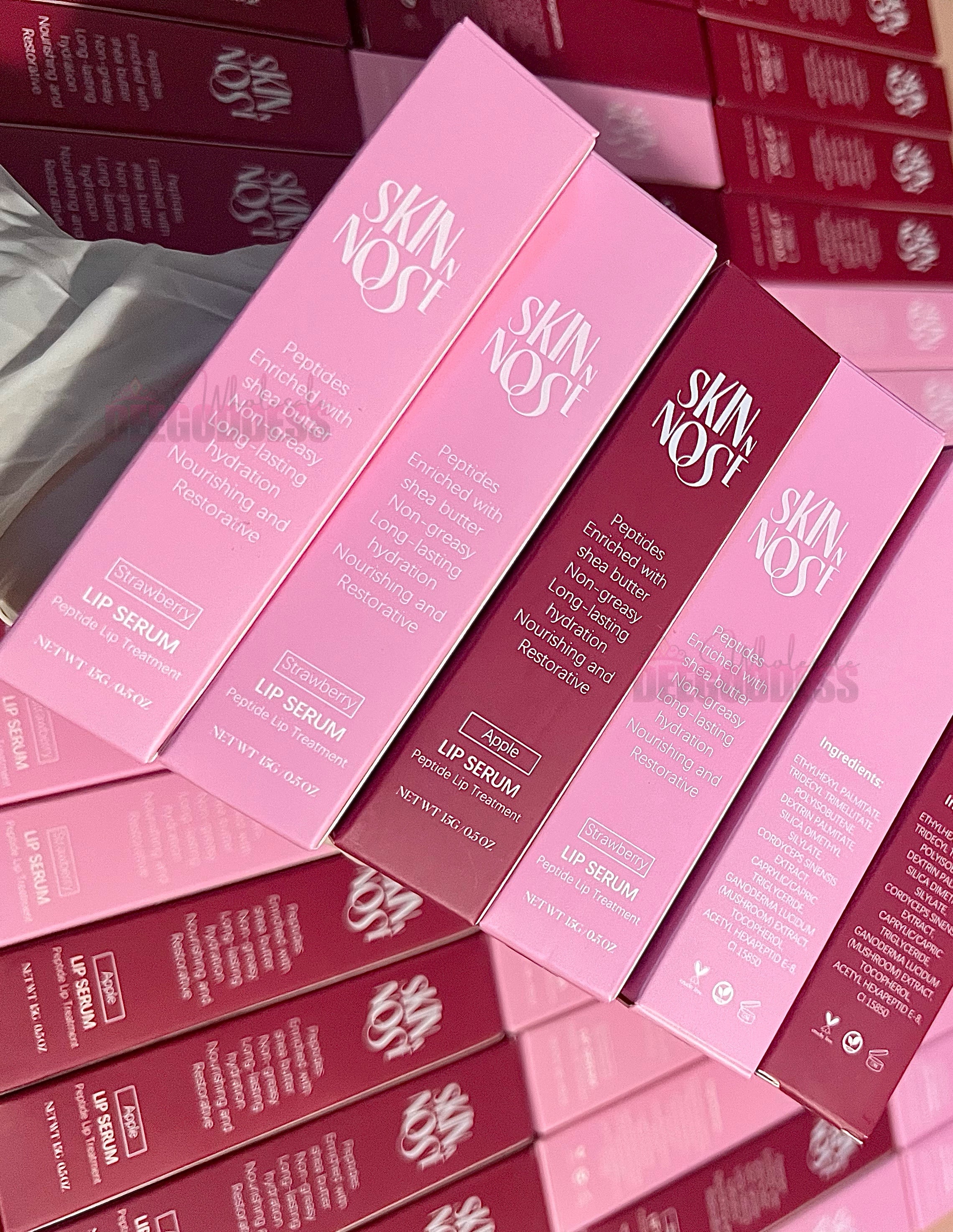 100pcs Private Label Peptide Tinted Lip Serum