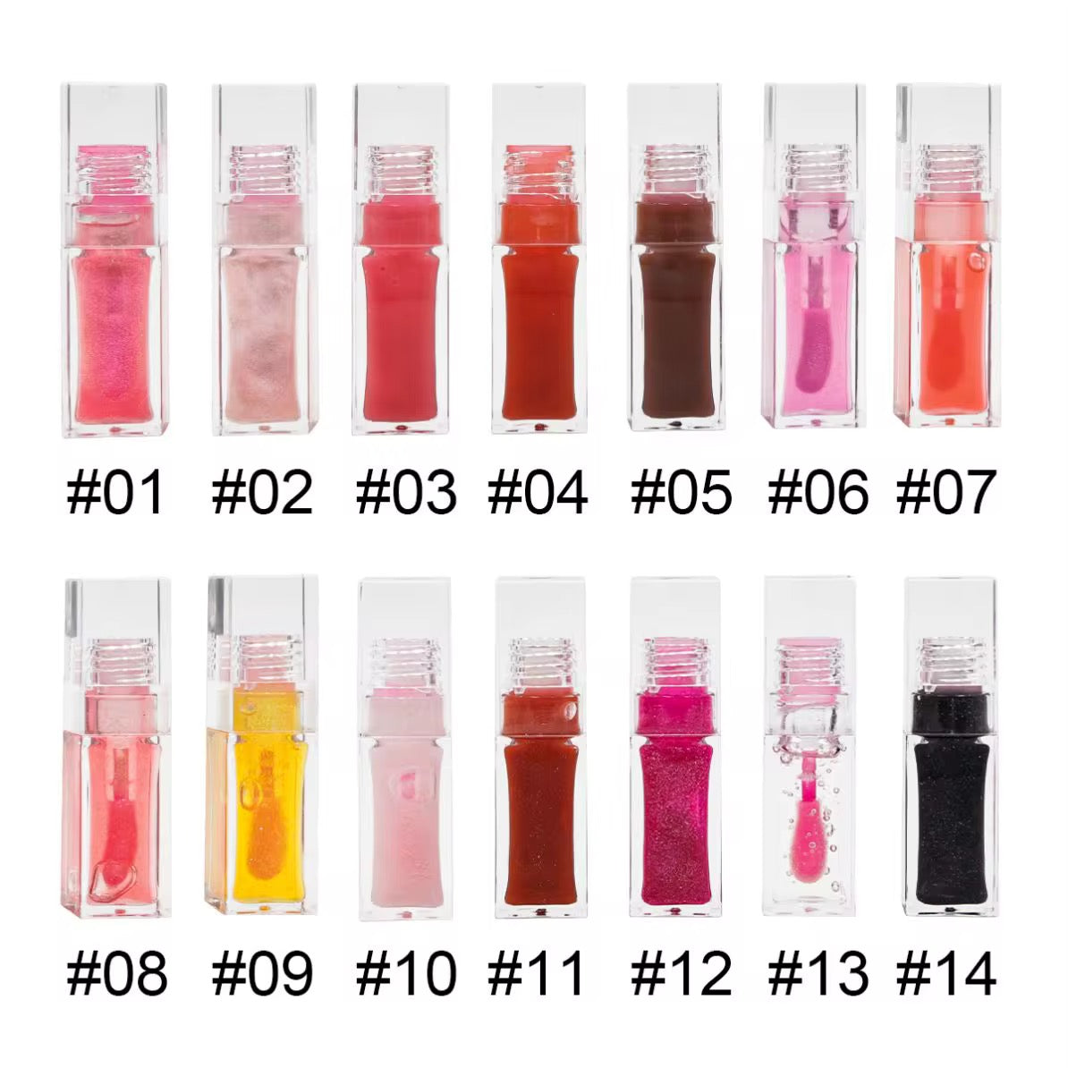 50pcs Wholesale Lip Oils (No Logo)