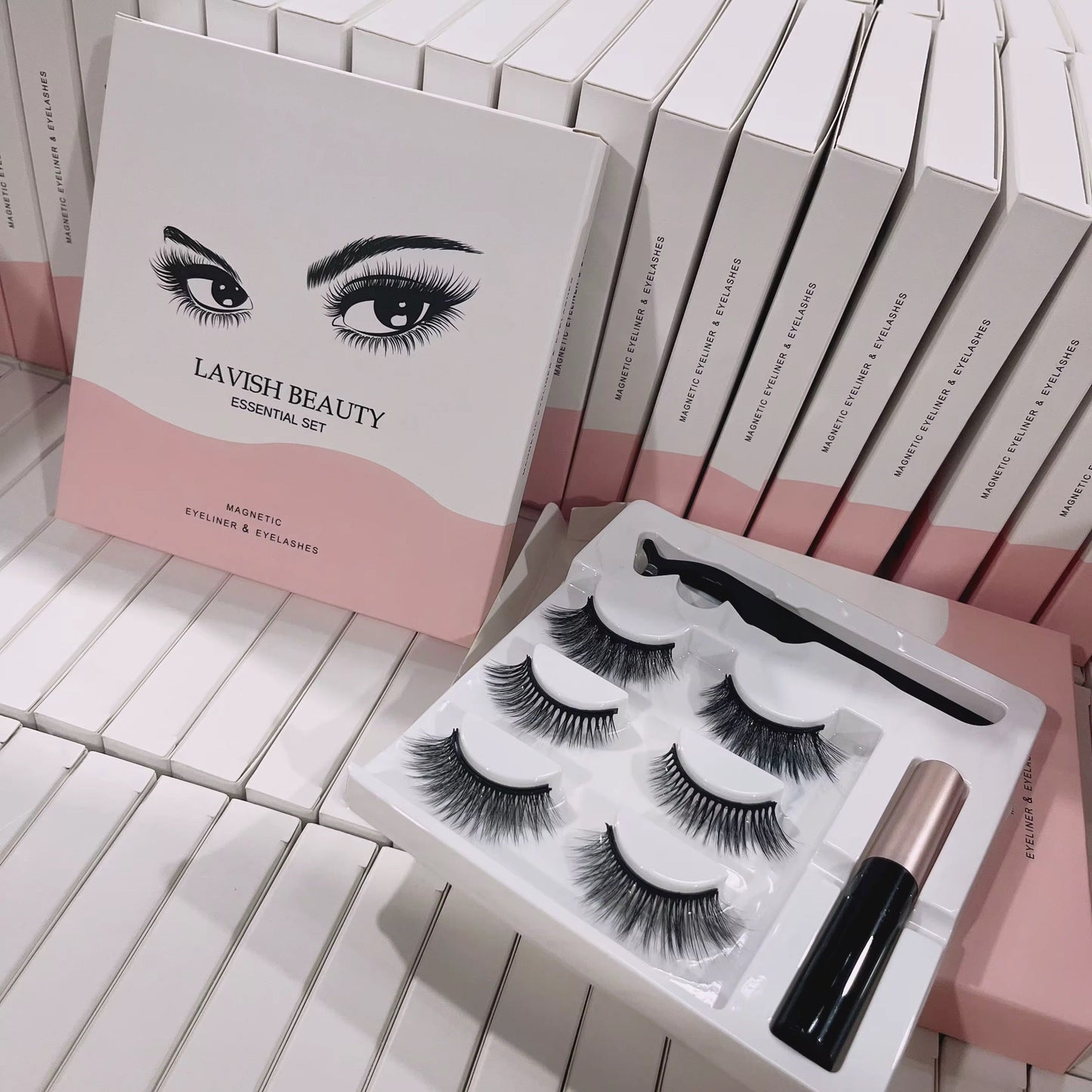 50 Pack Private Label Magnetic Lash Book