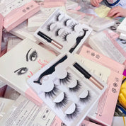 50 Pack Private Label Magnetic Lash Book