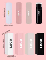 50pcs Private Label Creamy Blush Sticks With Brush