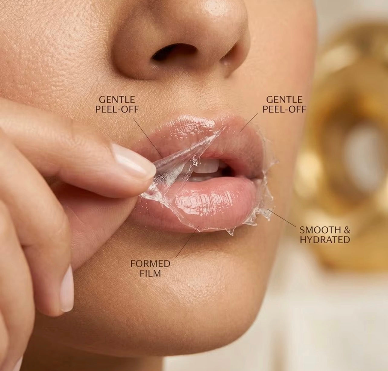 50pcs Private Label Korean Cooling Lip Peel Mask