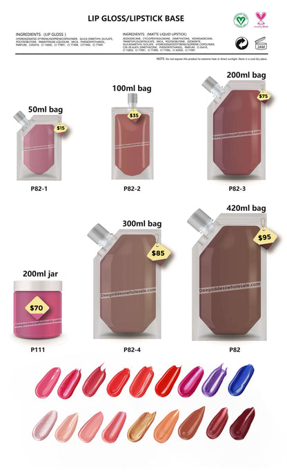 Wholesale Lipgloss & Lipstick Bag/Jar