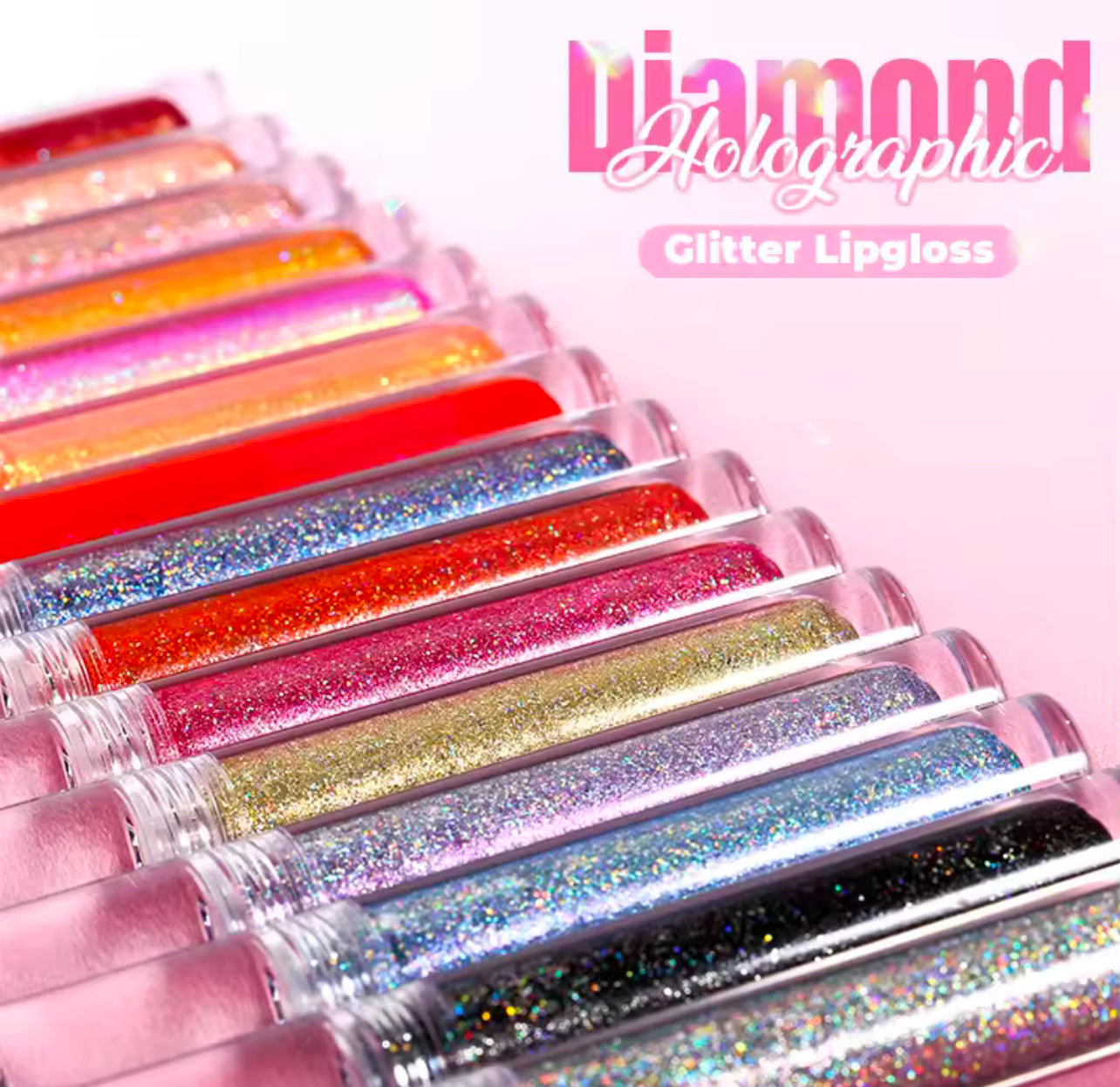 50pcs Wholesale Glitter Lipgloss