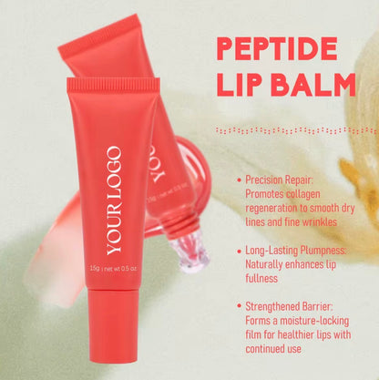 100pcs Private Label Peptide Tinted Lip Serum