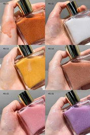 50pcs Private Label Highlighter Bronzer Skin Body Shimmer Oil