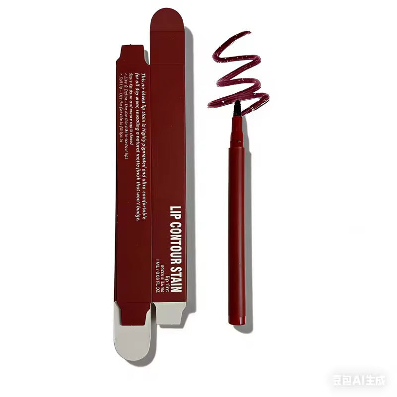 100pcs Private Label Waterproof, Transferproof Velvet Lip Liner