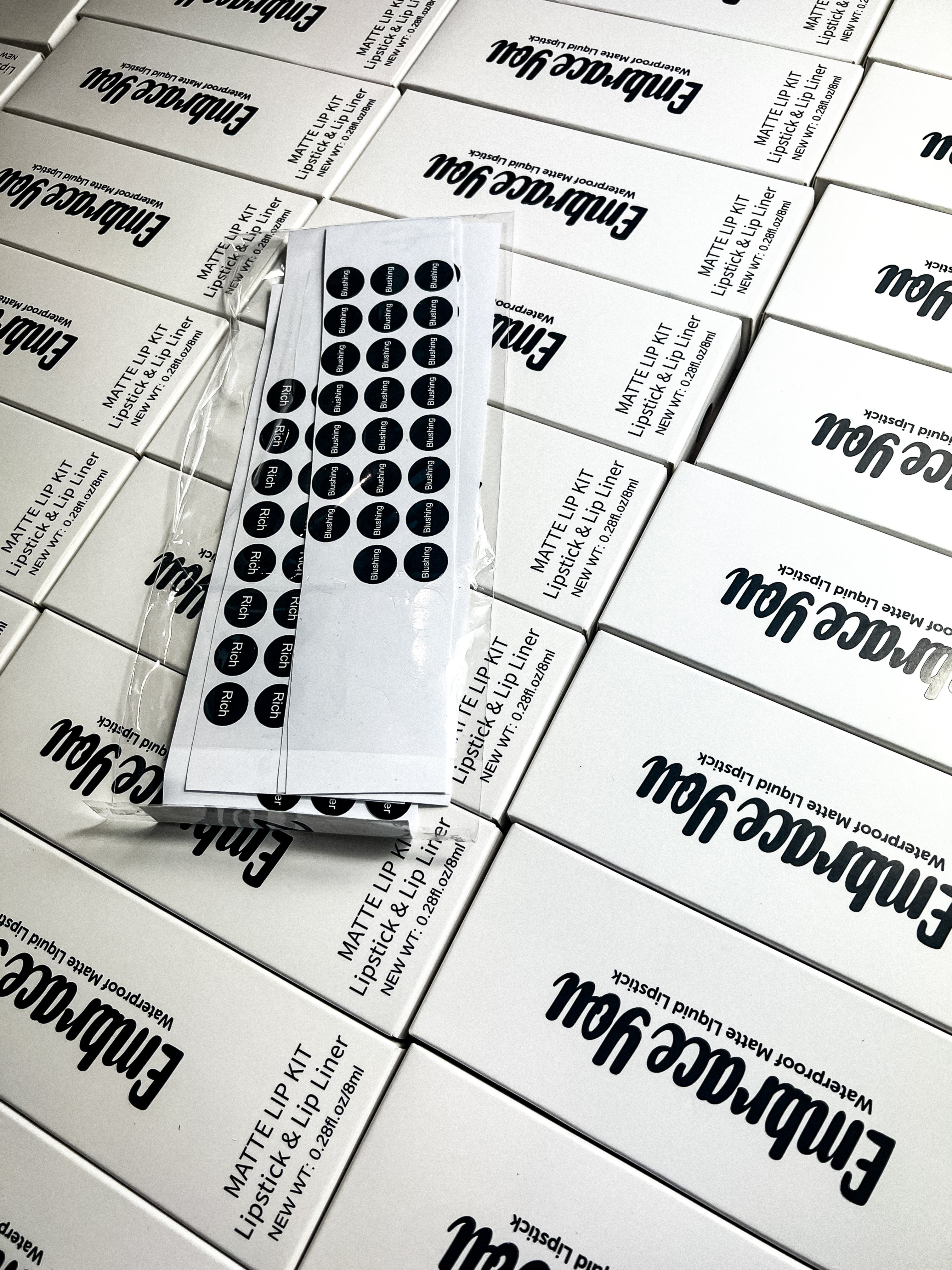 50 Sets Private Label Lipstick Kit