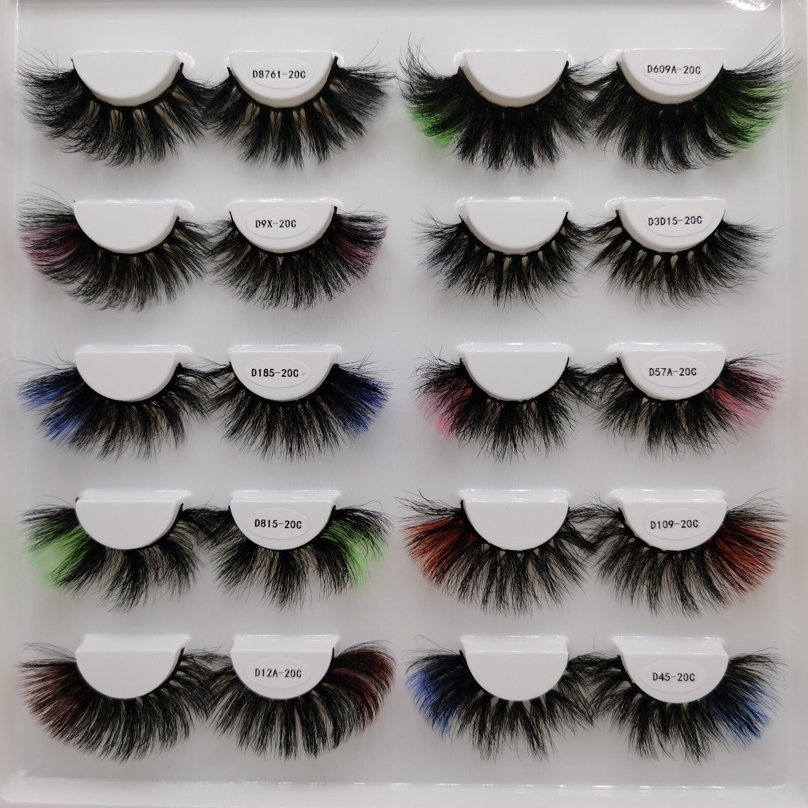 100 Pairs Private Label Mink Lashes