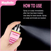 50pcs Private Label Longer Lasting Braid Sheen Spray