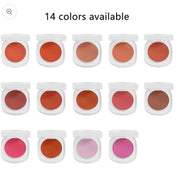 50pcs Private Label Cheek Single Matte Powder Blush Palette