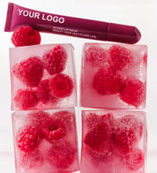 50pcs Private Label Peptide Scented Glossy Lip Tint Balm 1.0