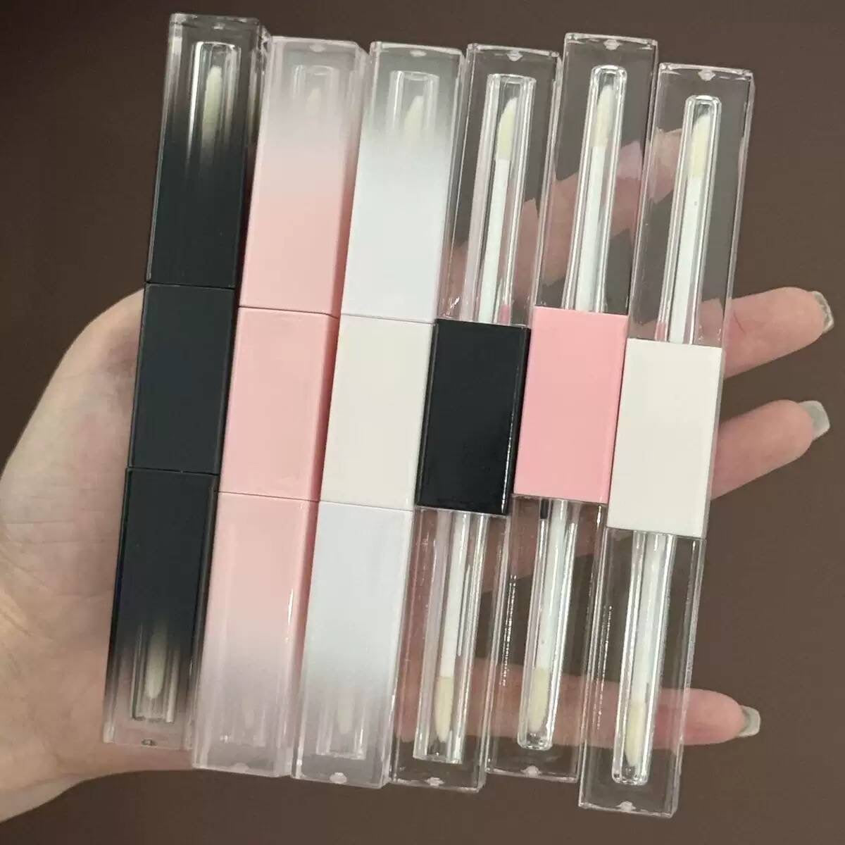 100pcs Private Label Double Side Lipgloss