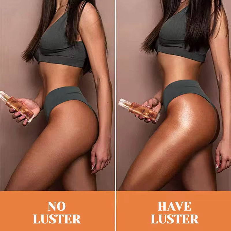 50pcs Private Label Body Glow Highlighter/Shimmer Oil