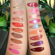 50 Sets Private Label Pink Tube Lip Gloss + Lip Liner Kit