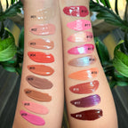 50 Sets Private Label Pink Tube Lip Gloss + Lip Liner Kit