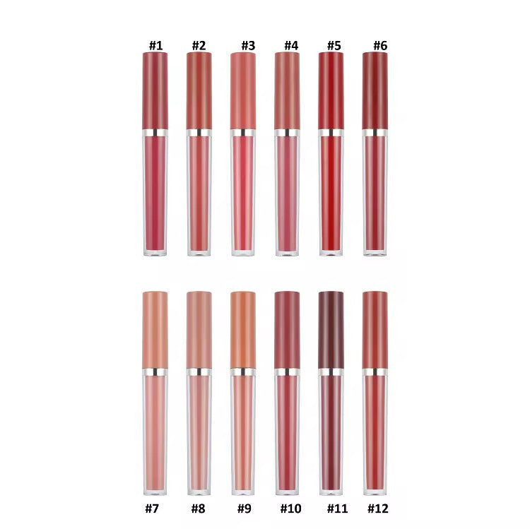 50 Sets Private Label Matte Lipstick Bundle