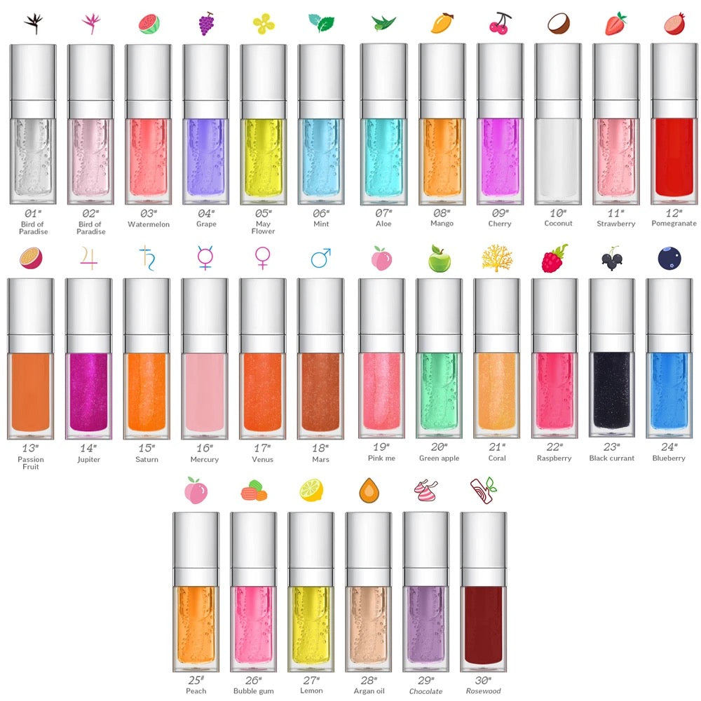 50pcs Private Label Lip Plumping Oil