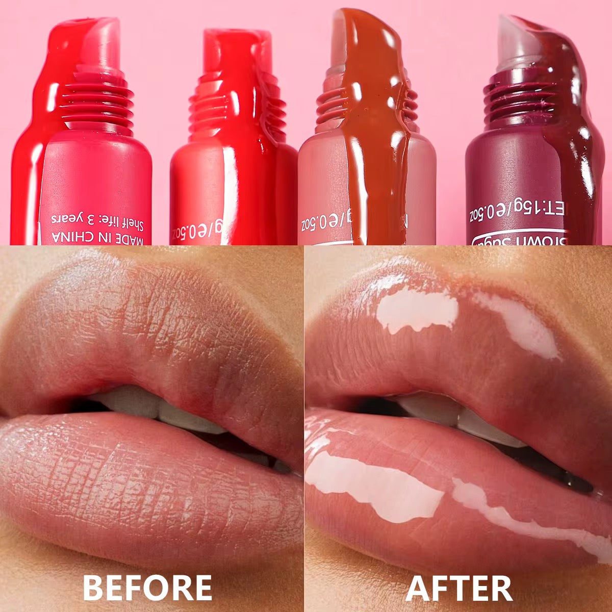 50pcs Private Label Lip Butter Balm