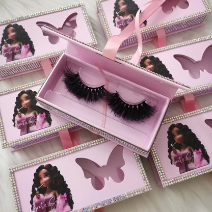 50pcs Private Label Empty Lash Boxes