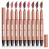 50pcs Private Label Peptide Retractable Dual-Action Lip Liner