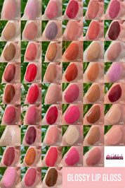 50 Sets Private Label Squeeze Tube Lip Gloss Kit