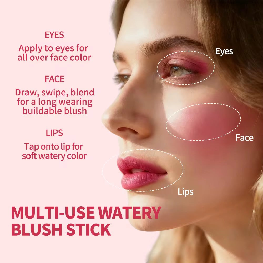 50pcs Private Label Pink Pocket Cream Blush Sticks