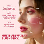 50pcs Private Label Pink Pocket Cream Blush Sticks