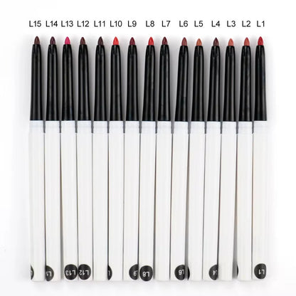 50pcs Private Label White Retractable Lip Liner