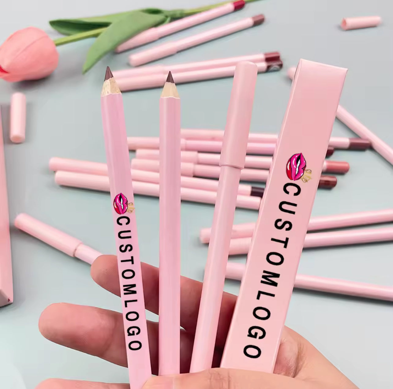 50 Sets Private Label 2-in-1 Lip Care Kit