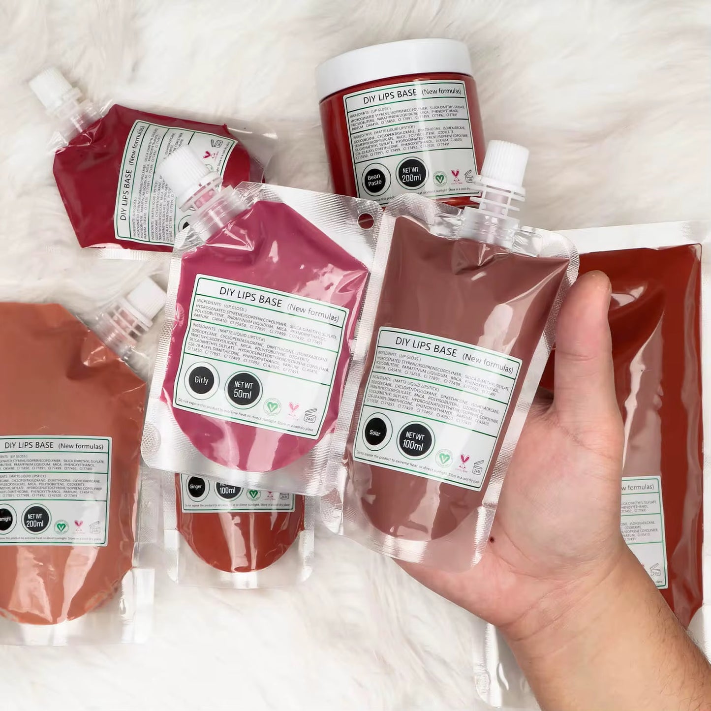 Wholesale Lipgloss & Lipstick Bag/Jar