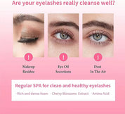 50pcs Private Label Eyelash Foaming Cleanser
