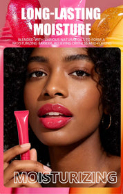 50pcs Private Label Peptide Scented Glossy Lip Tint Balm 2.0