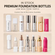 100pcs Private Label SPF 50 Oil Control Color Changing Liquid Foundation