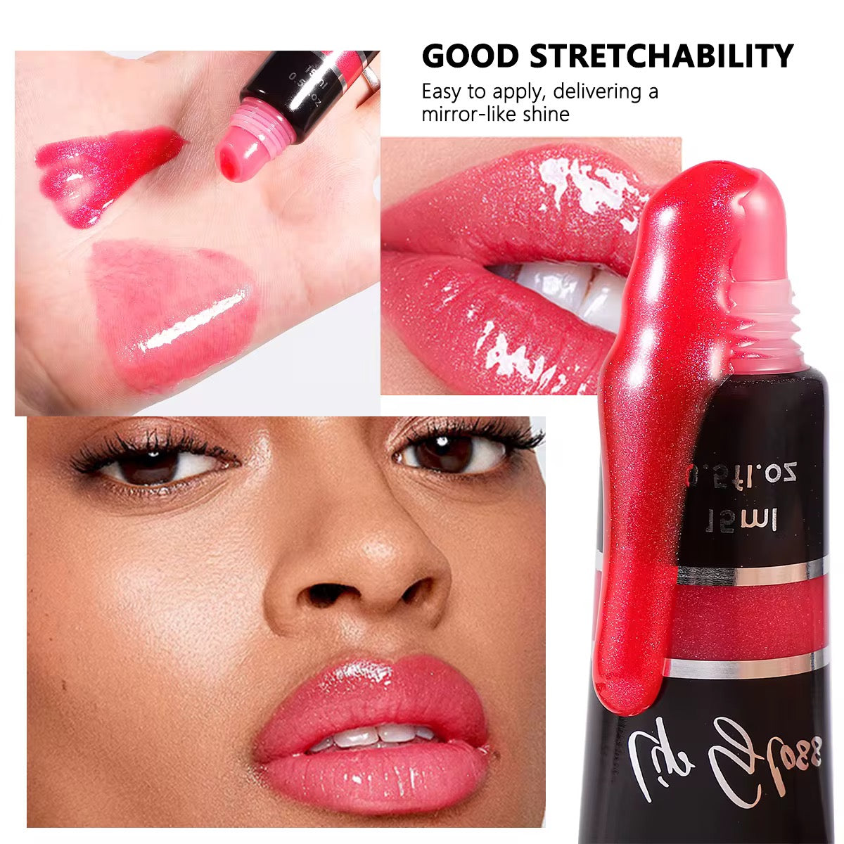 50pcs Private Label Shiny Plump Lip Gloss