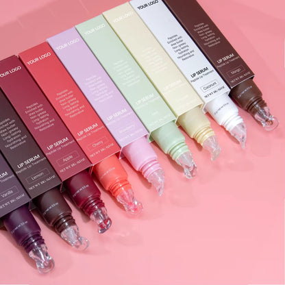 100pcs Private Label Peptide Tinted Lip Serum