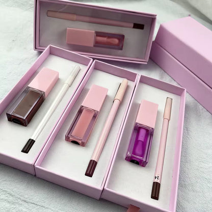 50 Sets Private Label 2-in-1 Lip Care Kit