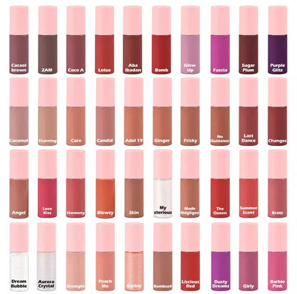 Lipgloss & Matte Lipstick Sample Pack (10pcs)