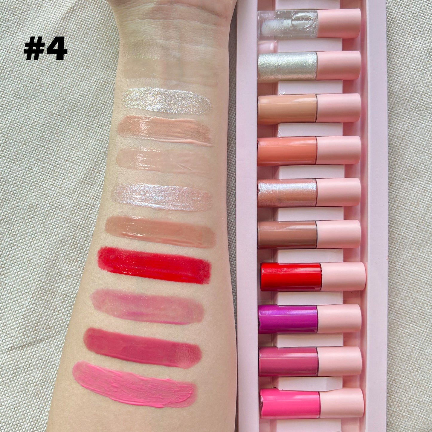 Lipgloss & Matte Lipstick Sample Pack (10pcs)