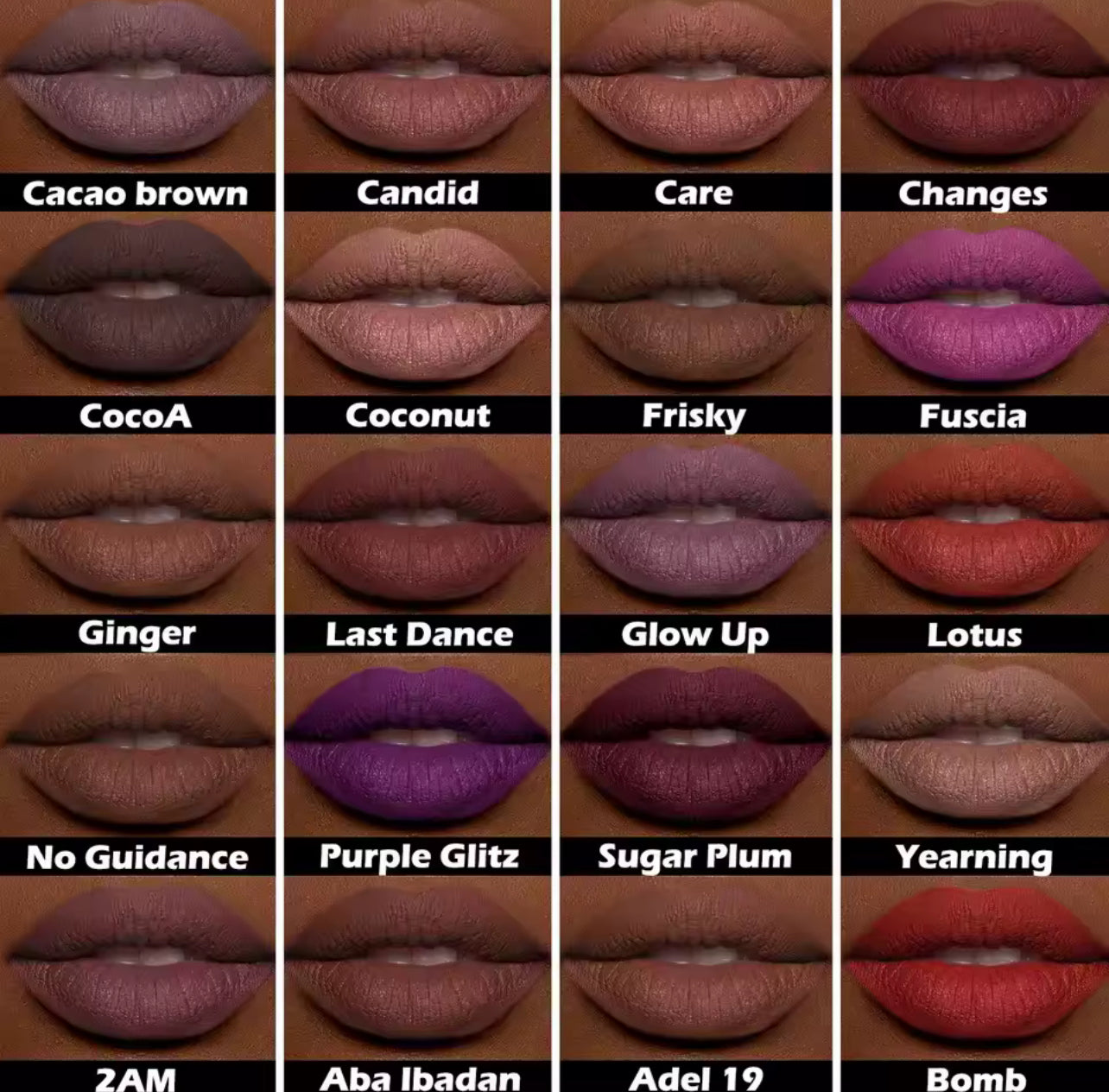 Lipgloss & Matte Lipstick Sample Pack (10pcs)