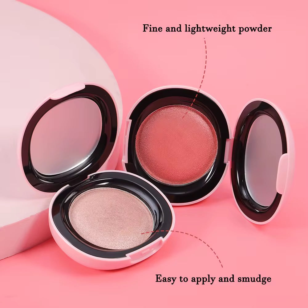 50pcs Private Label Pressed Blush and Highlighter