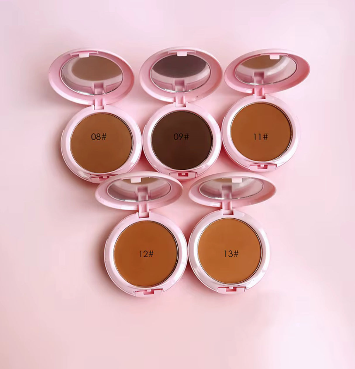 50pcs Private Label Pressed Powder