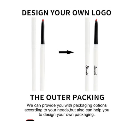50pcs Private Label White Retractable Lip Liner