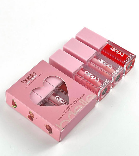 50 Sets 3-in-1 Private Label Lip Oil Trio