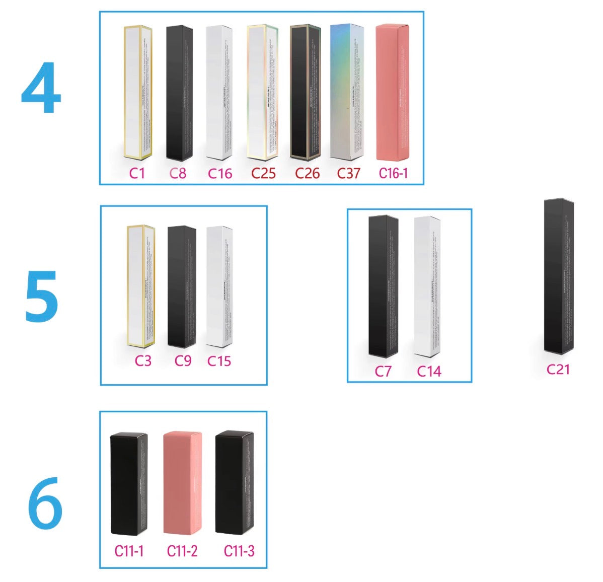 50pcs Wholesale Lipgloss/Lipstick/Lip Oil (NO LOGO)