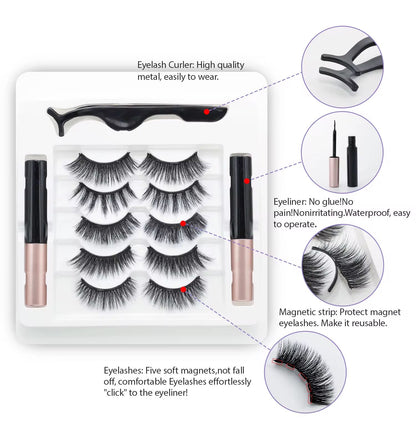 25 Pack Wholesale Magnetic Lash Book