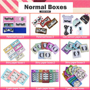 50pcs Private Label Empty Lash Boxes