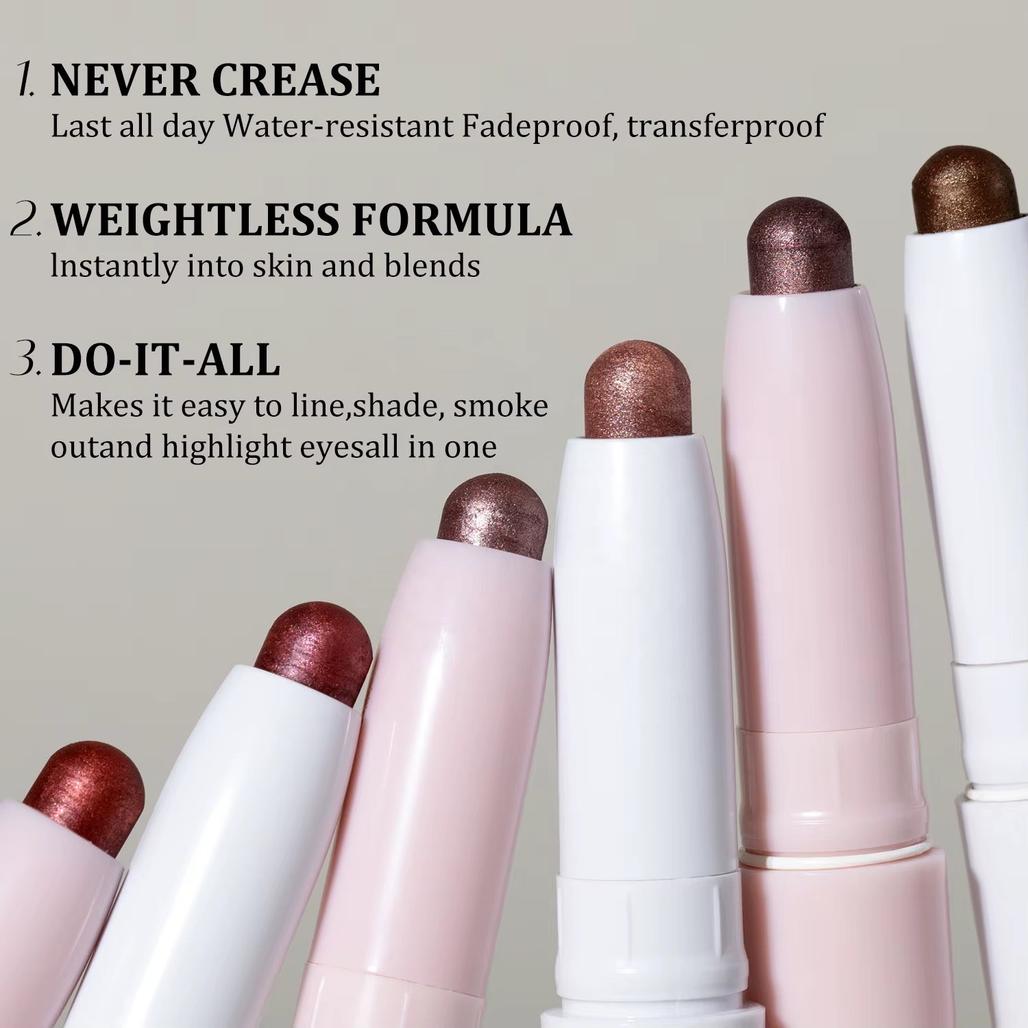 100pcs Private Label Eyeshadow Stick